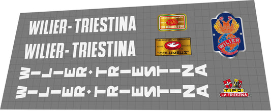WILIER TRIESTINA (1979) Frame Decal Set - Bike Decal Replace