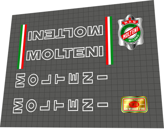 WILIER TRIESTINA Molteni (1979) Frame Decal Set - Bike Decal Replace