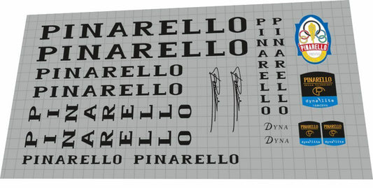 PINARELLO Dyna (1990) Lite Frame Decal Set - Bike Decal Replace