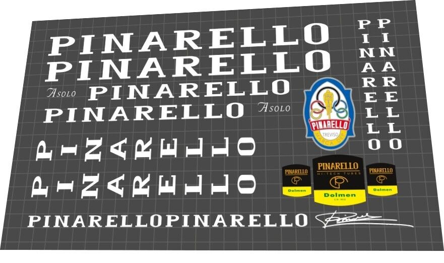 PINARELLO Asolo (1996) Frame Decal Set