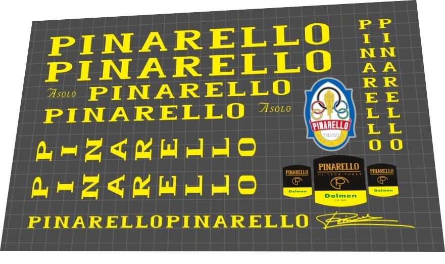 PINARELLO Asolo (1996) Frame Decal Set