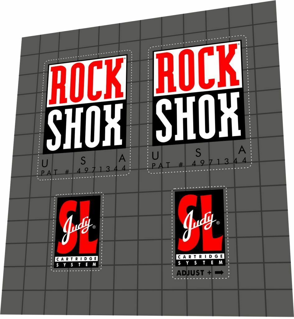 ROCKSHOX Judy SL (1996) Fork Decal Set