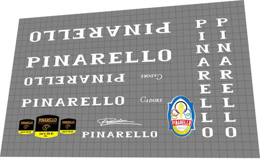 PINARELLO Cadore (1997) Arché Frame Decal Set - Bike Decal Replace