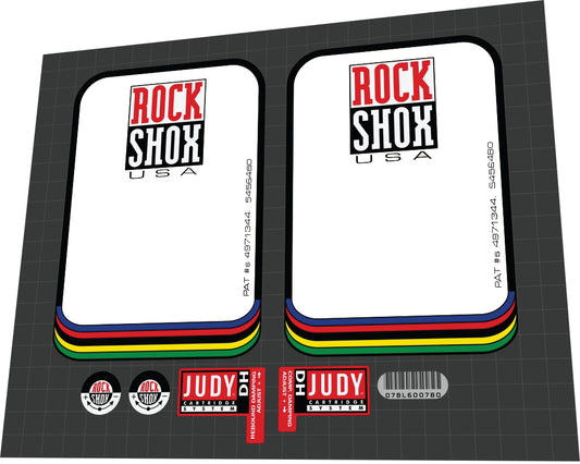 ROCKSHOX Judy (1997) DH Fork Decal Set