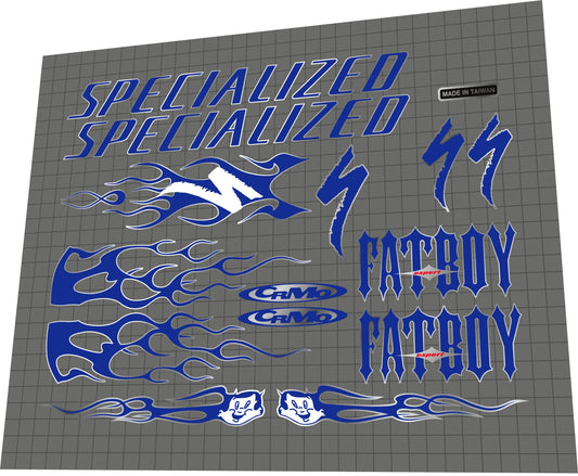 SPECIALIZED Fatboy (1998) Expert Frame Decal Set - Bike Decal Replace