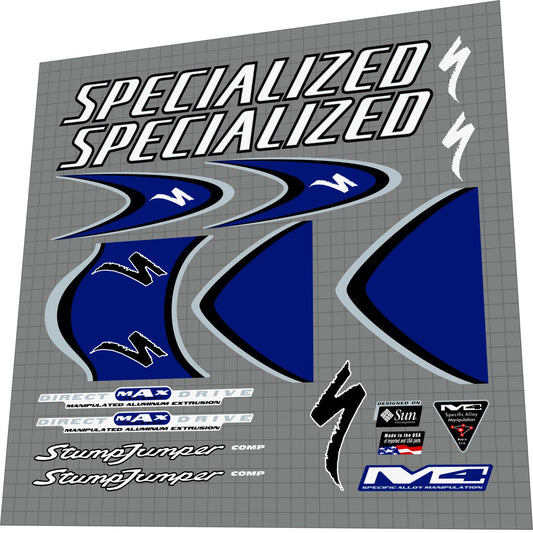 SPECIALIZED Stumpjumper (2001) M4 Comp Frame Decal Set - Bike Decal Replace