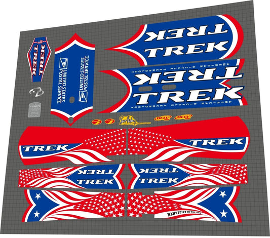 TREK Team USPS 5900 Superlight (2001) Lance Armstrong Frame Decal Set - Bike Decal Replace