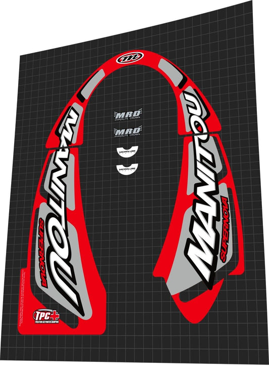 MANITOU Supernova (2001) Fork Decal Set - Bike Decal Replace