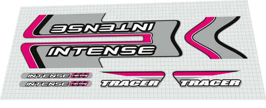 INTENSE Tracer (2002) Frame Decal Set - Bike Decal Replace