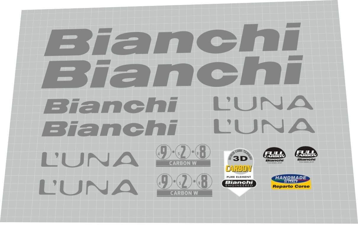 BIANCHI Luna (2004) 928 Frame Decal Set