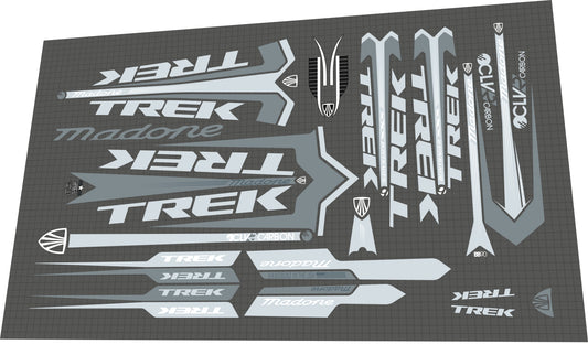 TREK Madone (2011) 6.9 SSL Frame Decal Set - Bike Decal Replace
