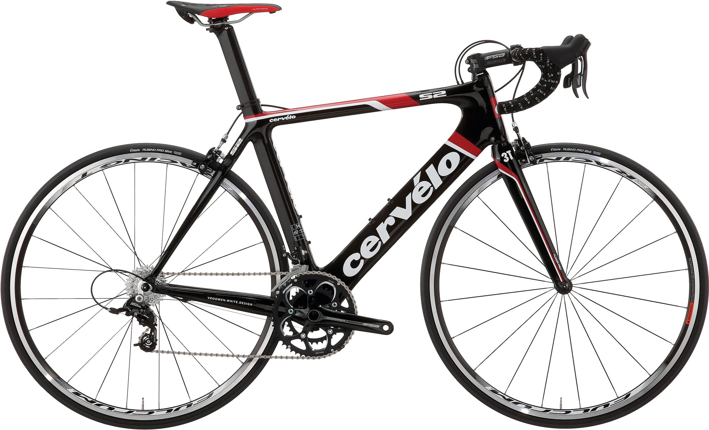 CERVELO S2 (2012) Frame Decal Set | Bike Decal Replace