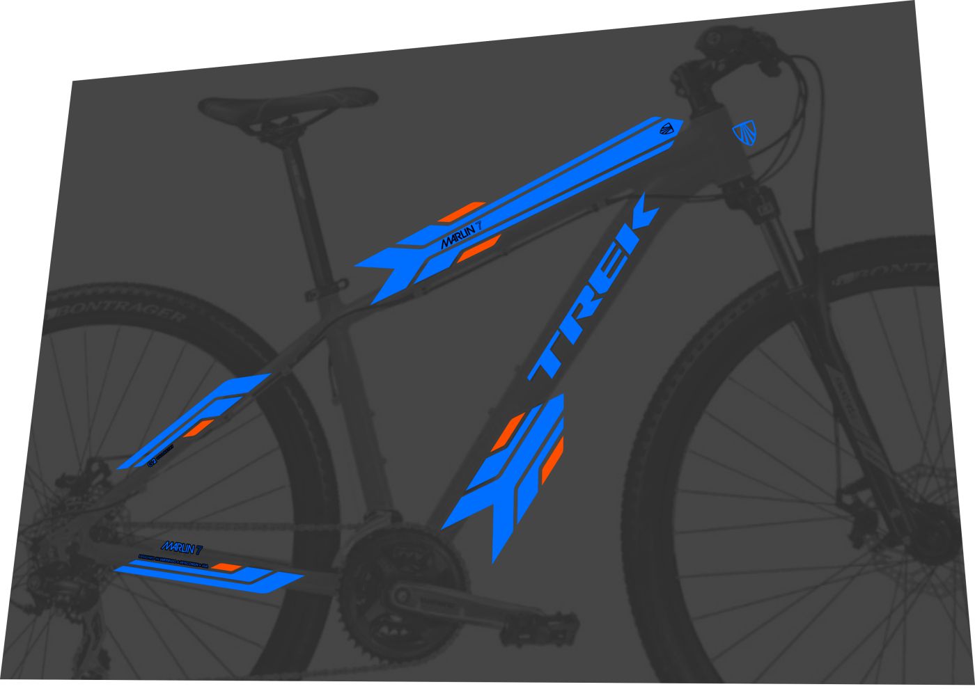 TREK Marlin (2015-2016) Frame Decal Set