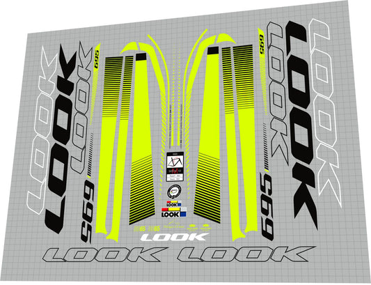 LOOK 695 Aerolight (2014) Frame Decal Set