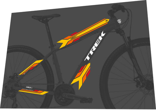TREK Marlin (2015-2016) Frame Decal Set - Bike Decal Replace
