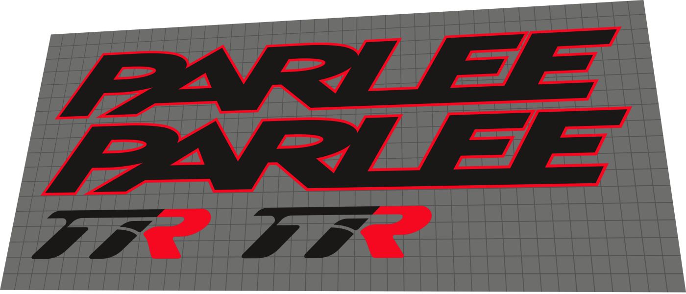 PARLEE TTIR (2016) Frame Decal Set