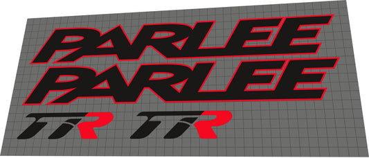 PARLEE TTIR (2016) Frame Decal Set - Bike Decal Replace