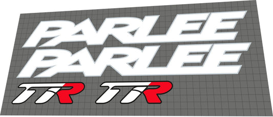 PARLEE TTIR (2016) Frame Decal Set - Bike Decal Replace