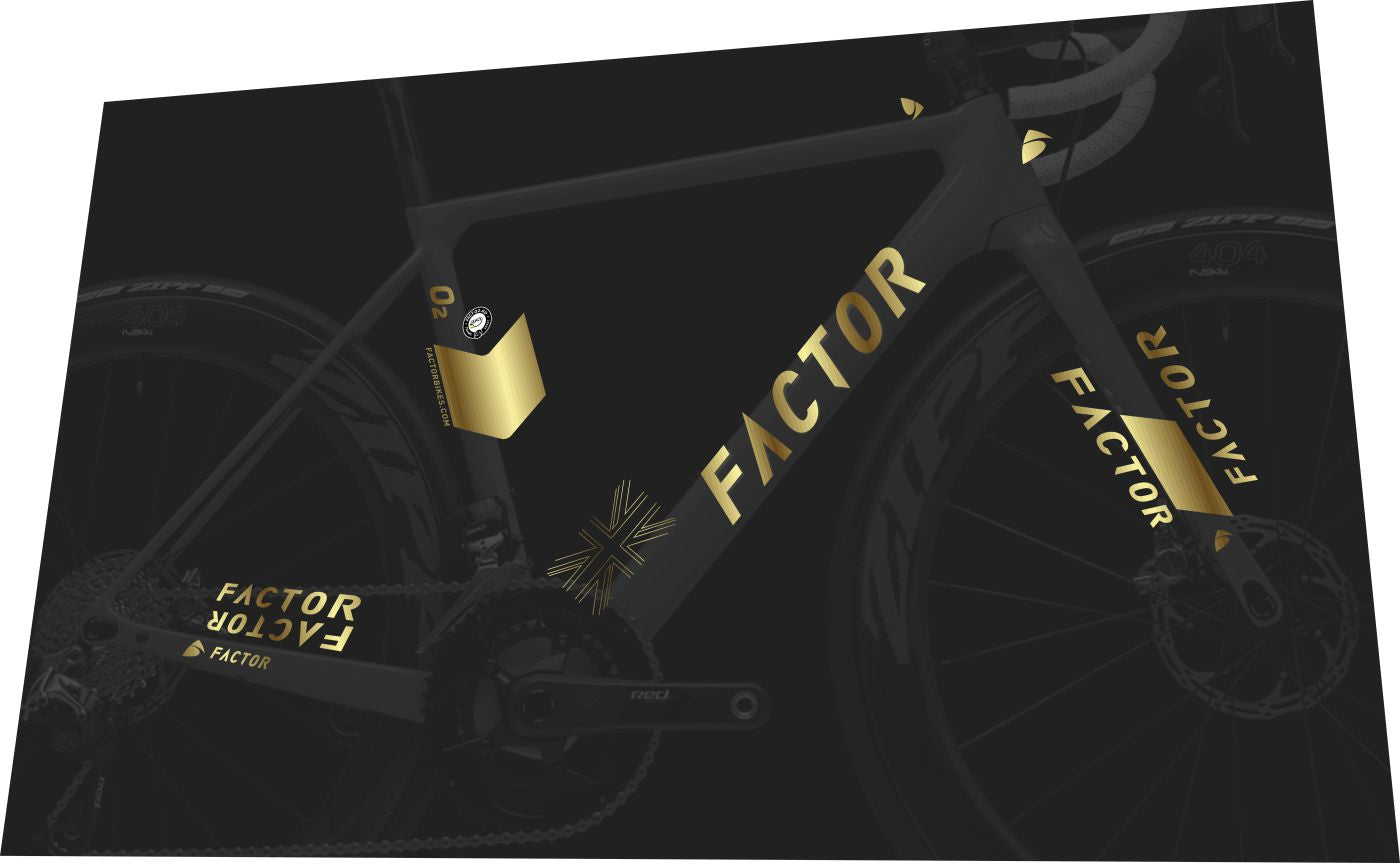 FACTOR O2 (2018) Frame Decal Set