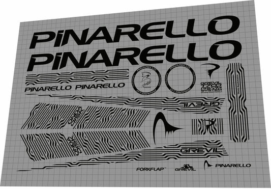 PINARELLO Grevil (2020) Frame Decal Set - Bike Decal Replace