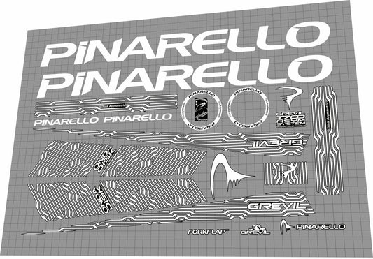 PINARELLO Grevil (2020) Frame Decal Set - Bike Decal Replace