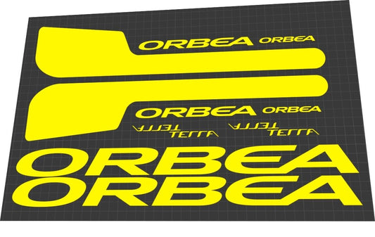 ORBEA Terra M30 (2021) Frame Decal Set - Bike Decal Replace