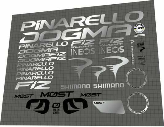 PINARELLO Dogma (2020) F12 Xlight Frame Decal Set - Bike Decal Replace