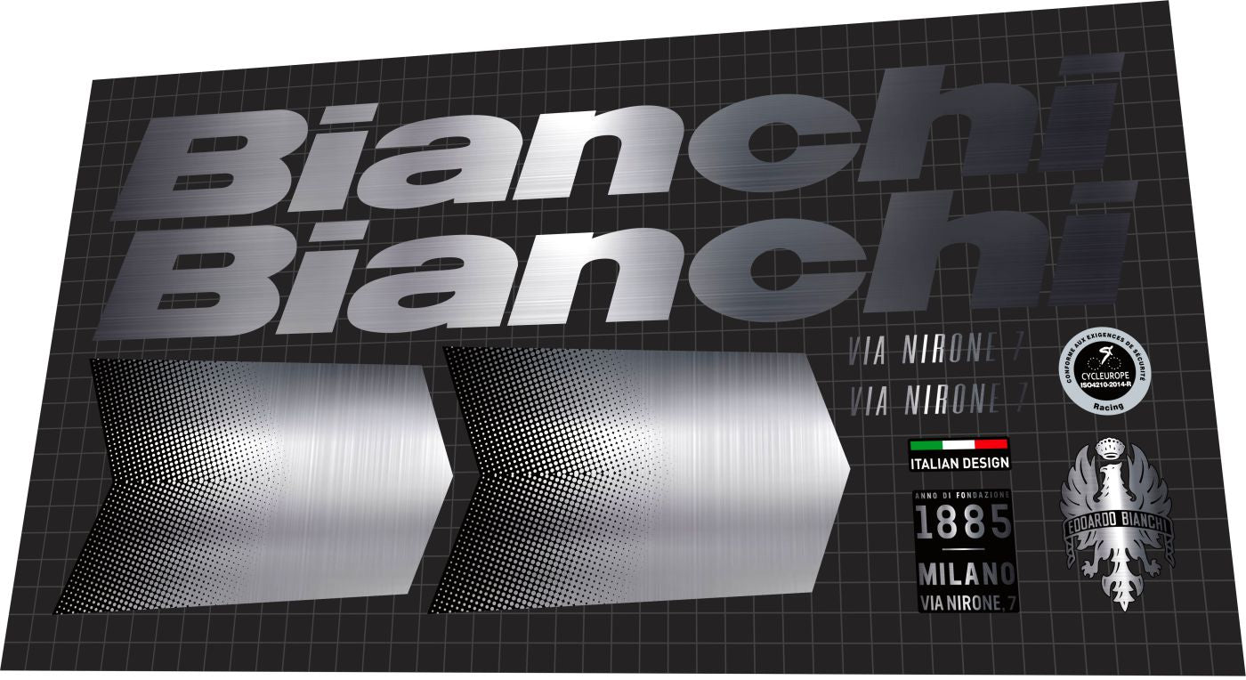 BIANCHI Via Nirone (2021) Frame Decal Set - Main Image