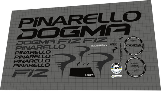PINARELLO Dogma (2022) F12 Frame Decal Set - Bike Decal Replace