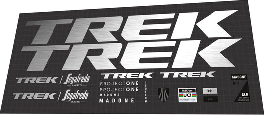 TREK Madone (2023) SLR 7 Gen 7 Segafredo Frame Decal Set - Bike Decal Replace