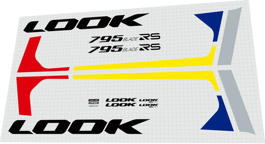 LOOK 795 Blade RS (2024) Frame Decal Set
