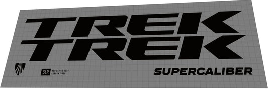TREK Supercaliber Gen 2 (2025) Frame Decal Set