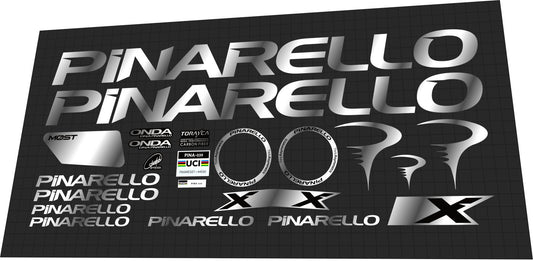 PINARELLO X-Series (2025–2026) Frame Decal Set