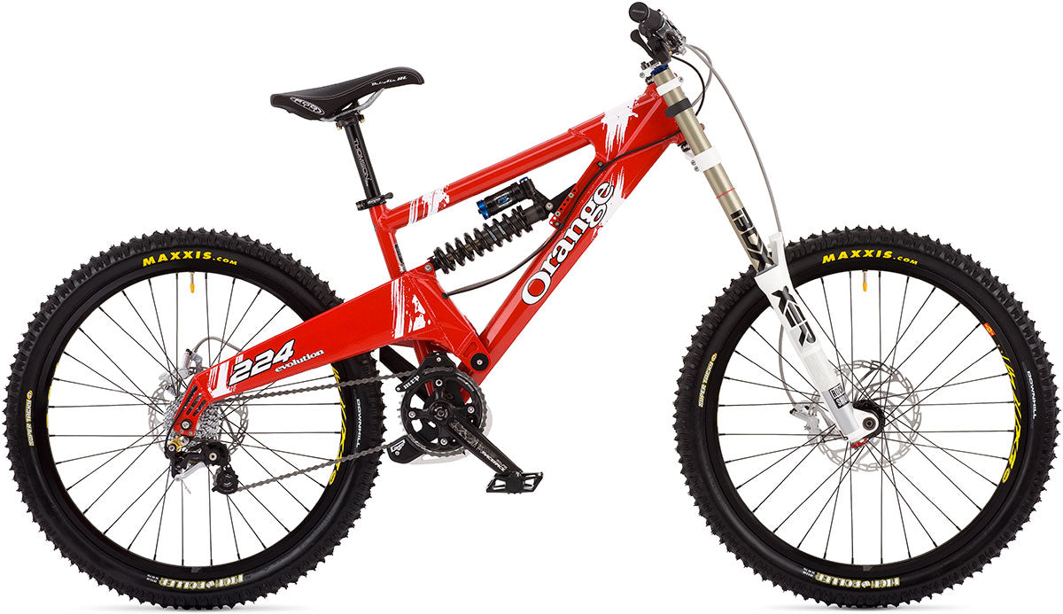 ORANGE 224 Evolution (2011) Frame Decal Set - Bike Decal Replace