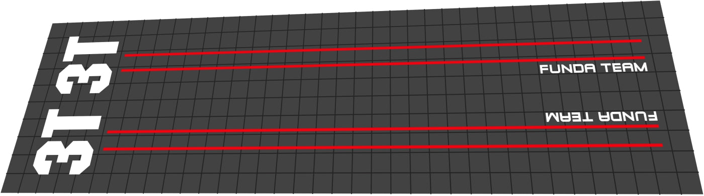 3T Funda Team Fork Decal Set - Bike Decal Replace