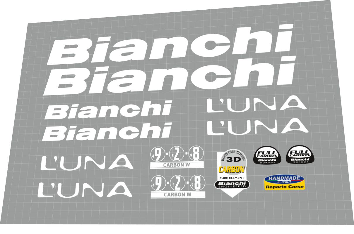 BIANCHI Luna (2004) 928 Frame Decal Set