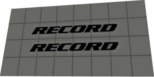 CAMPAGNOLO Record Brake Lever Decal Set - Bike Decal Replace