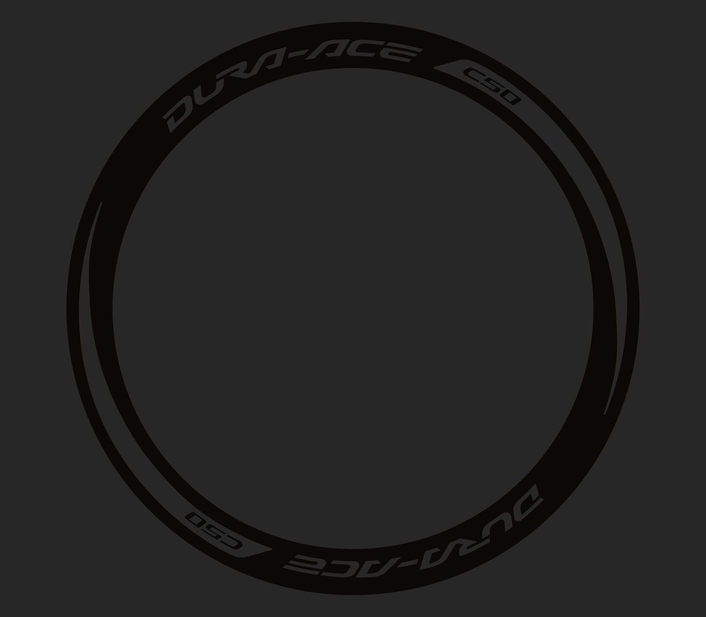 DURA-ACE C50 (2014) WH-9000 Rim Decal Set - Bike Decal Replace