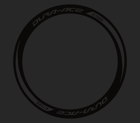 DURA-ACE C50 (2014) WH-9000 Rim Decal Set - Bike Decal Replace