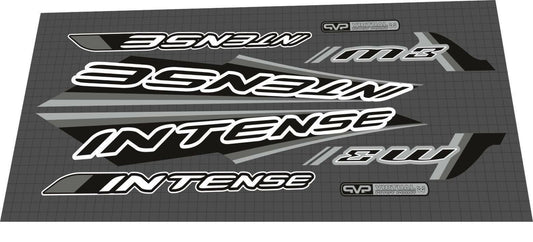 INTENSE M3 (2003) Frame Decal Set - Bike Decal Replace