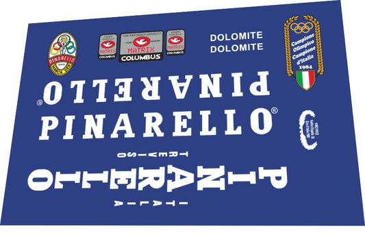 PINARELLO Dolomite (1980s) Columbus Matrix Frame Decal Set - Bike Decal Replace