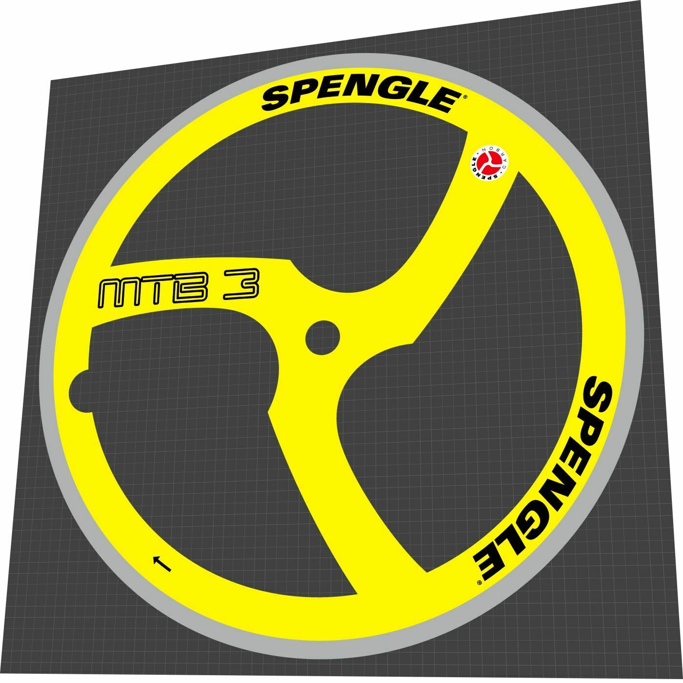 SPENGLE MTB 3 Rim Decal Set - Bike Decal Replace