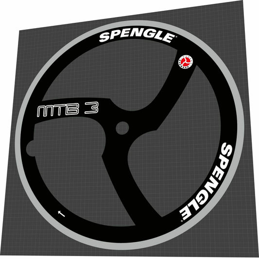 SPENGLE MTB 3 Rim Decal Set - Bike Decal Replace