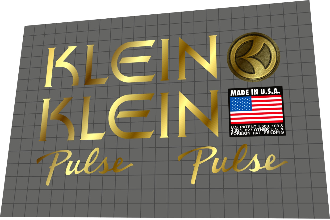 KLEIN Pulse (1994) Frame Decal Set