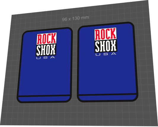 ROCKSHOX Judy (1997) Slalom Fork Decal Set - Bike Decal Replace