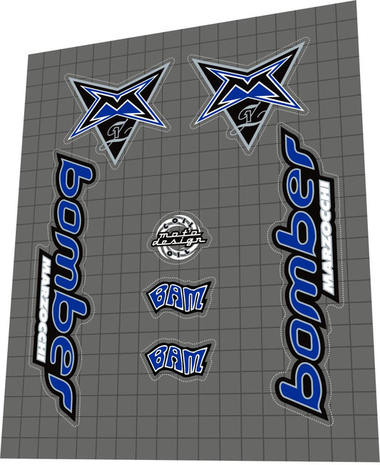 MARZOCCHI Bomber (1998) BAM Z1 Fork Decal Set - Bike Decal Replace