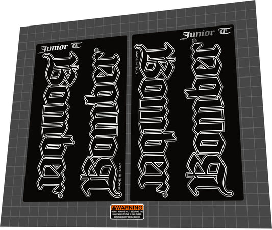 MARZOCCHI Bomber (2000) Junior T Fork Decal Set - Bike Decal Replace