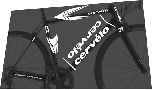 CERVELO R3 (2007-2009) Frame Decal Set - Bike Decal Replace
