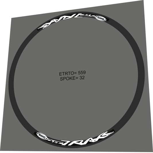 MAVIC Deetraks (2008) Rim Decal Set - Bike Decal Replace