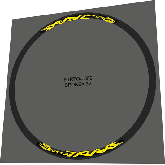 MAVIC Deetraks (2008) Rim Decal Set - Bike Decal Replace
